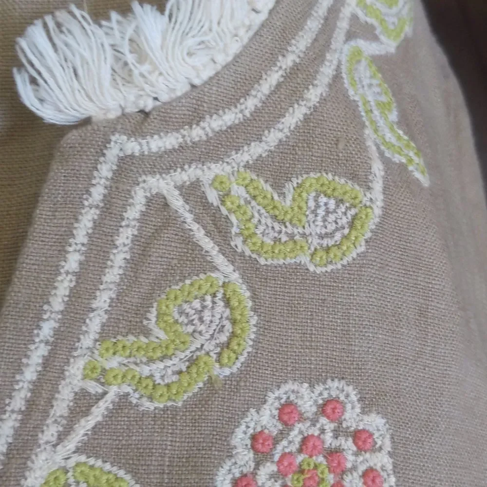 Spartina 449 Miri linen dress Marion's Social, 100% linen, embroidered S - Picture 10 of 12
